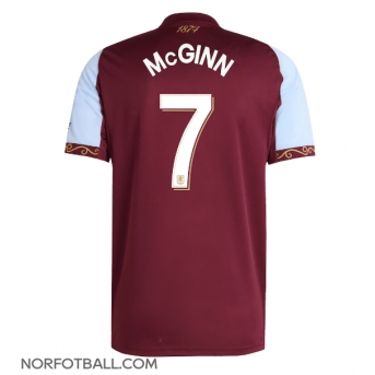 Billige Fotballdrakt Aston Villa John McGinn #7 Replika Hjemmedrakt 2025-26 Kortermet
